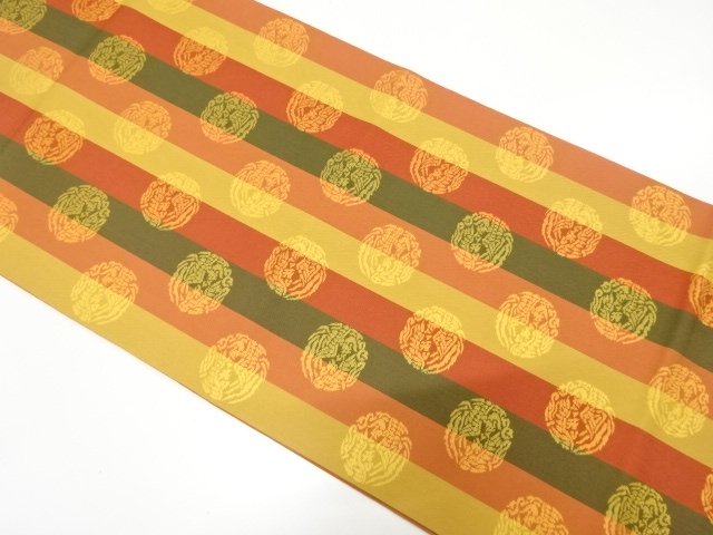 JAPANESE FUKURO OBI / WOVEN TRADITIONAL PATTERN